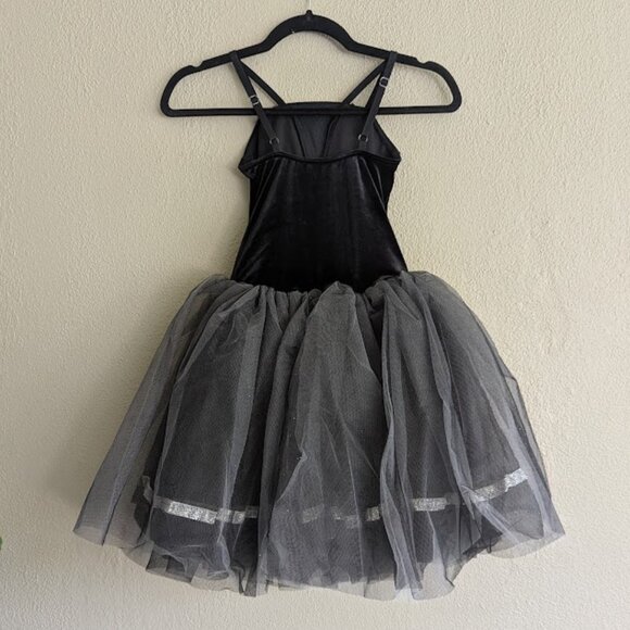 Weissman Black Silver You Are Not Alone Dance Costume - Size Medium Child - Picture 4 of 10